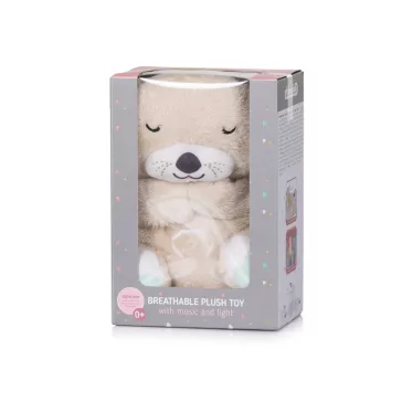 Chipolino Lélegző zenélő plüss játék - Otter biscuit