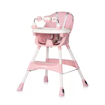 Chipolino Avocado fix etetőszék - powder pink