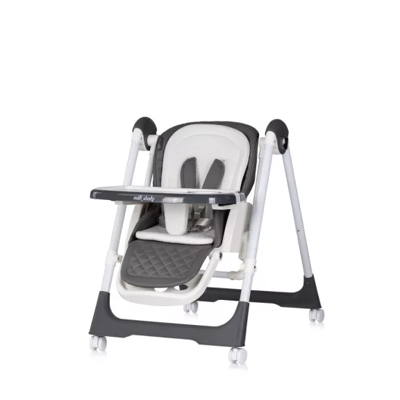 Chipolino Milk Shake 2in1 multifunkciós etetőszék - Anthracite