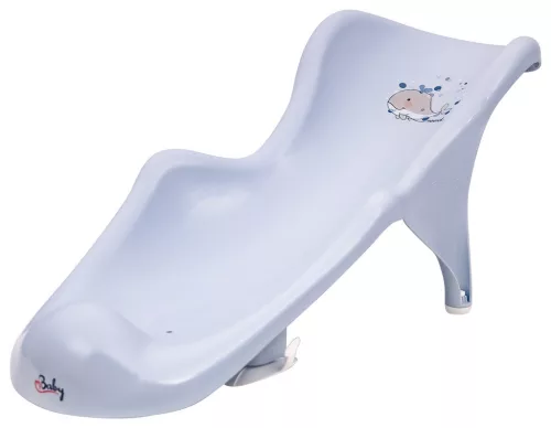Maltex Babatartó kádba, bálna, Minimal, satin blue