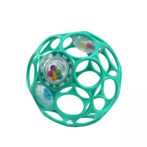 OBALL Játék, Csörgő, 10 cm, dark turquoise, 0 hó+
