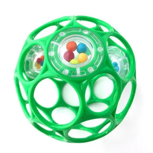 Bright Starts játék, OBALL Csörgő, 10 cm, Seafoam