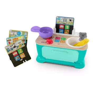   Baby Einstein Zenélő játékkonyha, Magic Touch Kitchen™ Pretend to Cook, HAPE, 9 hó+