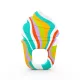 Bright Starts Szilikon rágóka, Soothing Soft Serve™, 3 hó+