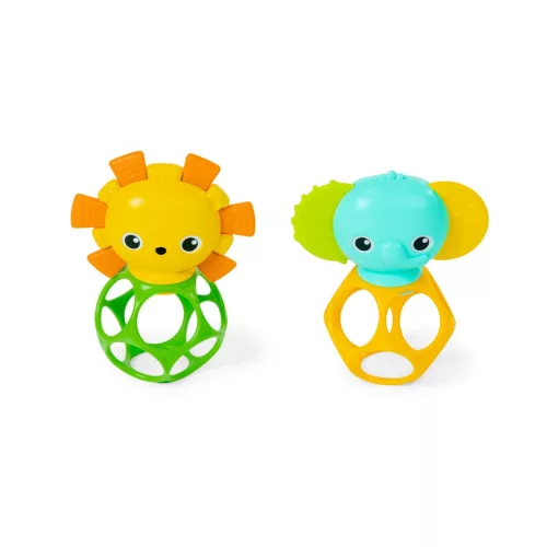 OBALL Játék, rágóka, Soother Pals™, Easy-Grasp, 2 db, 3 hó+