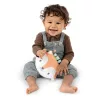 INGENUITY Plüss róka játék, C karikán, Crinklet™, Kitt, 0 hó+
