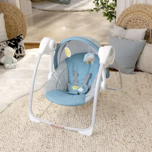 INGENUITY Hinta dallamokkal, Sun Valley™, Teal, 0 hó+, 9kg-ig