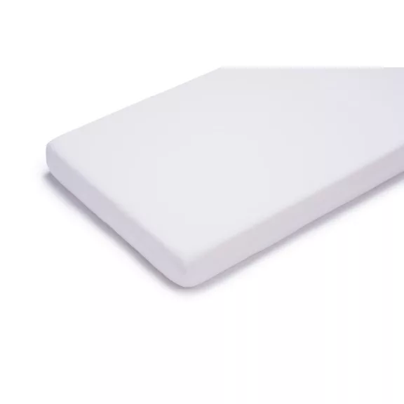 Petite&Mars Gumis lepedő, Soft Dream, 120x60 cm, White