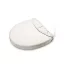 Petite&Mars Vízhatlan lepedő ovális kiságyakhoz, Soft Dream, Oval 84x50 cm, White