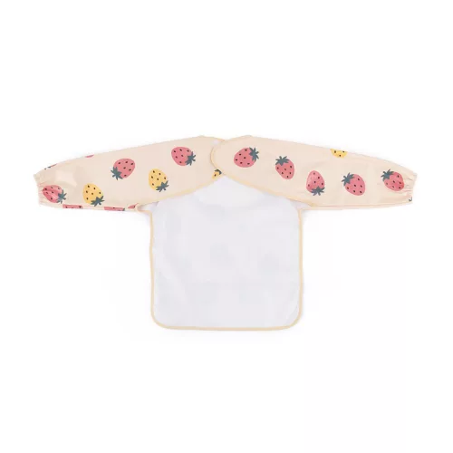 Petite&Mars Előke hosszú ujjal, Ben Beige Strawberies