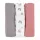 Petite&Mars Bambusz muszlin 3db-os pelenka szett, Moussy Rose Rainbows, 68 x 68 cm