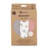 Petite&Mars Bambusz muszlin 3db-os pelenka szett, Moussy Rose Rainbows, 68 x 68 cm