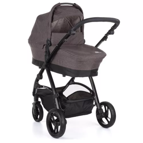 Petite&Mars Vario babakocsihoz mózeskosár, Dark Grey 