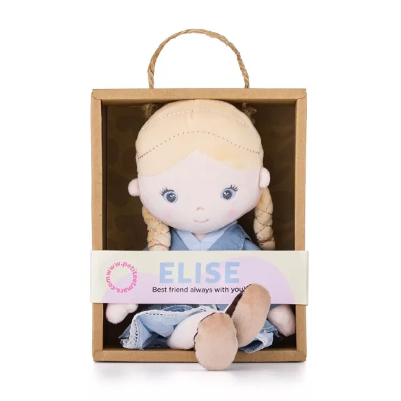 Petite&Mars Plüss játékbaba, Elise, 0 hó+, 35 cm