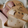 Petite&Mars Szilikon előke, Take&Match, 6 hó+, Rose Princesses