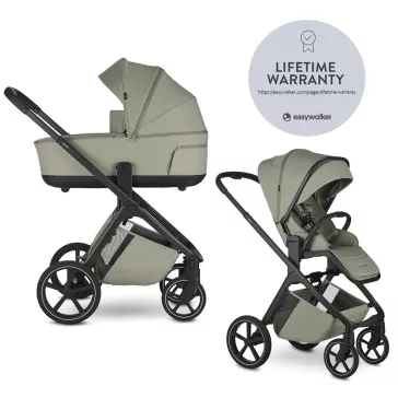 EASYWALKER Kombinált babakocsi Zoey - Sage Green