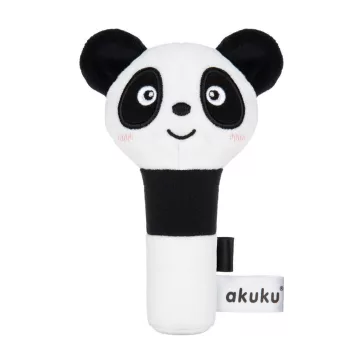 Akuku Puha plüss csörgő – Panda