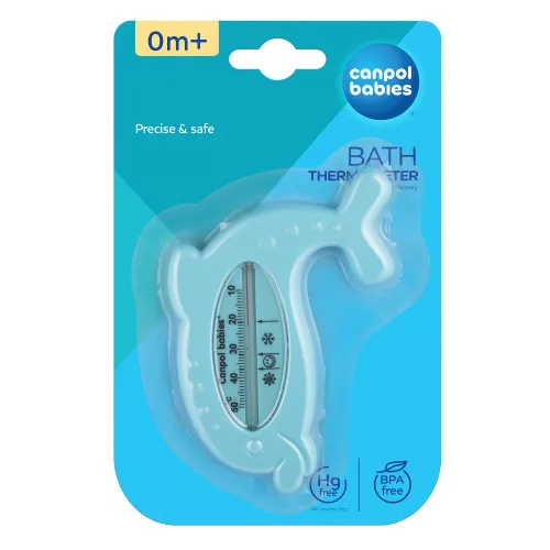 Canpol babies Fürdőhőmérő, DELFIN - kék
