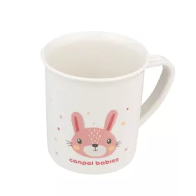 Canpol babies Műanyag bögre, 170ml, CUTE ANIMALS, nyuszi