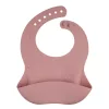 Canpol babies Szilikon előke zsebbel, DOTS - pink