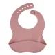 Canpol babies Szilikon előke zsebbel, DOTS - pink