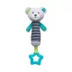 Canpol babies Puha sípoló játék rágókával, 0+, BEARS - szürke