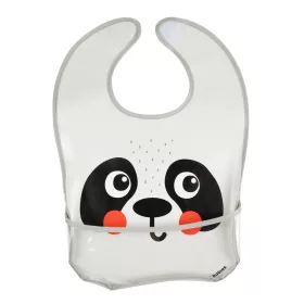 Canpol babies Szilikon előke zsebbel, BabiesBoo, panda