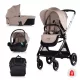 Chipolino Elite 3in1 multifunkciós babakocsi - Tiramisu
