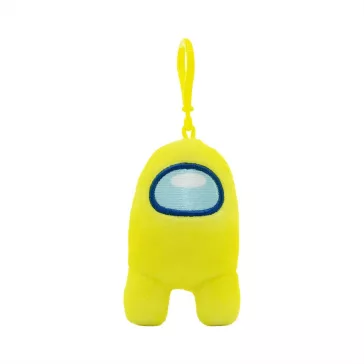 Among Us plüss figura 10 cm - sárga