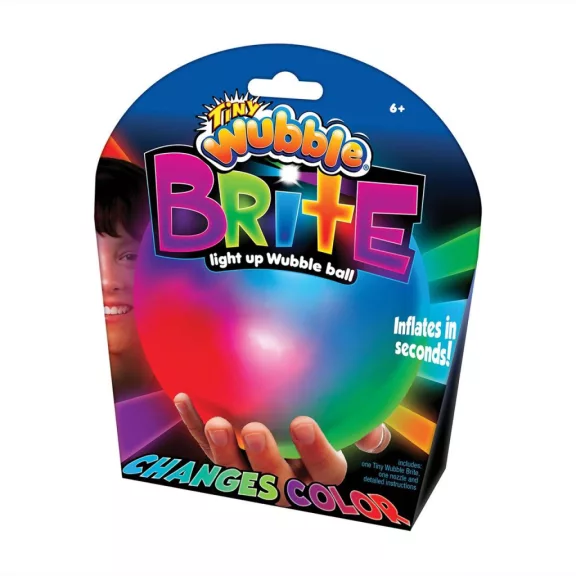 Világító Tiny Wubble, 30 cm - színváltós LED fénnyel