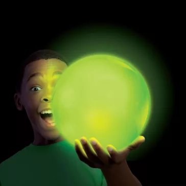 Világító Tiny Glowzilla Wubble, 30 cm - neon zöld