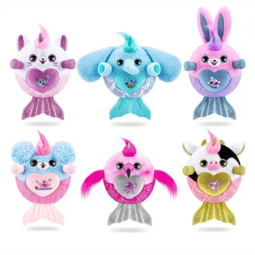   Rainbocorns Mermaidcorn S5 Meglepetés tojás sellőkornis plüssel (többféle)
