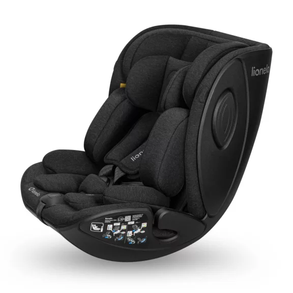 Lionelo Moxie Next I-Size gyermekülés - Black Carbon