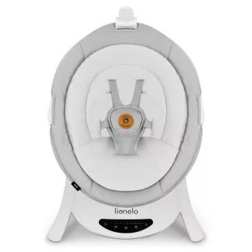   Lionelo Bella 360° elektromos ringató, pihenőszék és hinta - Grey concrete