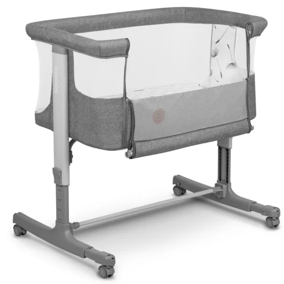 Lionelo Aurora 3in1 babaöböl, babaágy és bölcső - Grey Concrete