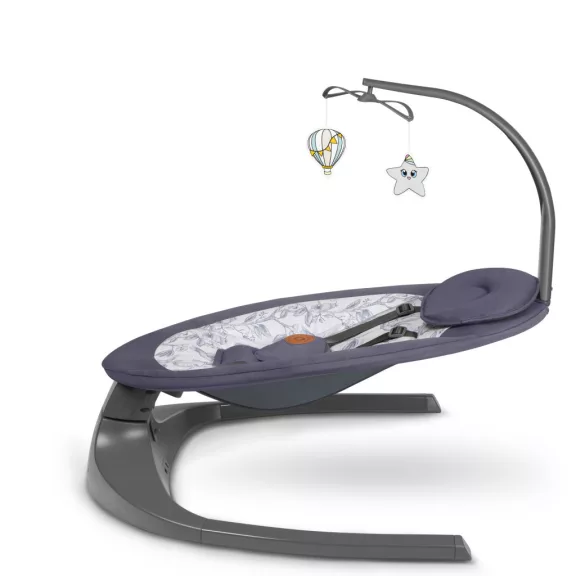Lionelo Ralf elektromos pihenőszék és hinta - Grey White