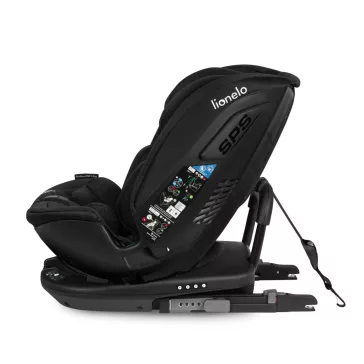   Lionelo Bastiaan RWF I-Size 360°-ban forgatható ISOFIX gyermekülés (40-150 cm) - Black Carbon