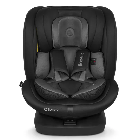 Lionelo Bastiaan I-Size gyermekülés (40-150 cm) - Black Grey