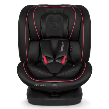   Lionelo Bastiaan I-Size gyermekülés (40-150 cm) - Black Red