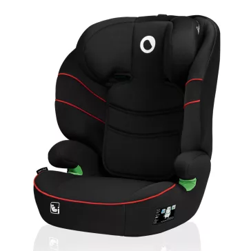   Lionelo Lars i-Size gyermekülés 100-150 cm - Sporty Black-Red