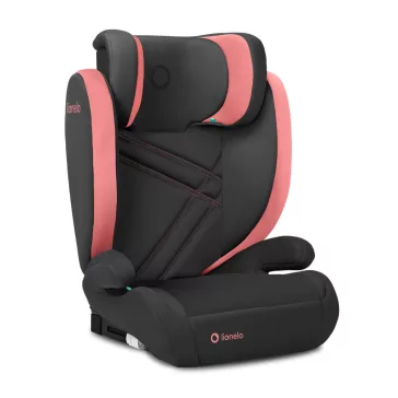   Lionelo Hugo i-Size Isofix gyerekülés 100-150 cm - Pink Baby