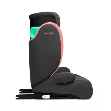   Lionelo Hugo i-Size Isofix gyerekülés 100-150 cm - Pink Baby
