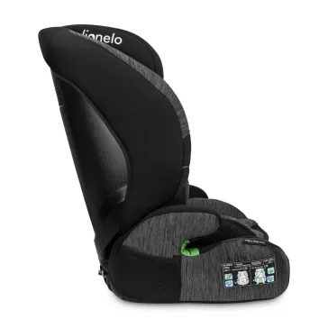   Lionelo Levi One I-Size gyerekülés (76-150 cm) - Black Grey