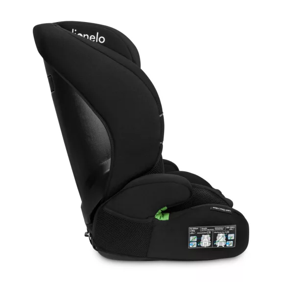 Lionelo Levi One I-Size gyerekülés (76-150 cm) - Black Carbon