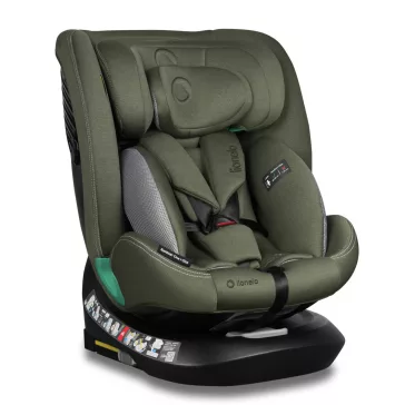   Lionelo Bastiaan One I-Size 360°-ban forgatható ISOFIX gyermekülés (40-150 cm) - Green Olive