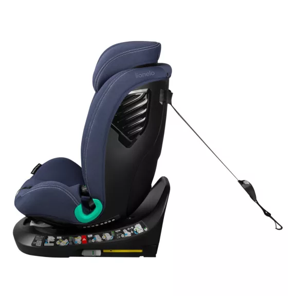 Lionelo Bastiaan One I-Size 360°-ban forgatható ISOFIX gyermekülés (40-150 cm) - Blue Navy