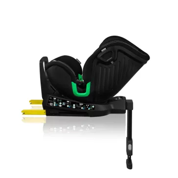   Lionelo Harmony I-Size 360°-ban forgatható ISOFIX gyermekülés - Black Carbon Bamboo