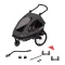 Lionelo Cama 2in1 kerékpár utánfutó és babakocsi - Grey Graphite