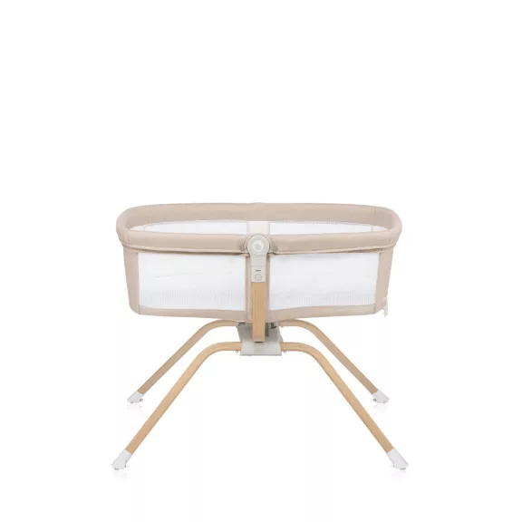 Lionelo Malin Evo utazóágy - Beige Natural