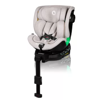   Lionelo Harmony I-Size 360°-ban forgatható ISOFIX gyermekülés - Beige Sand Bamboo